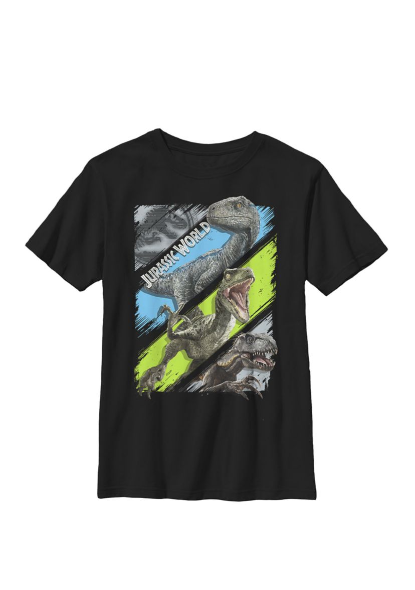Two All The Predators Crew Graphic T-Shirt