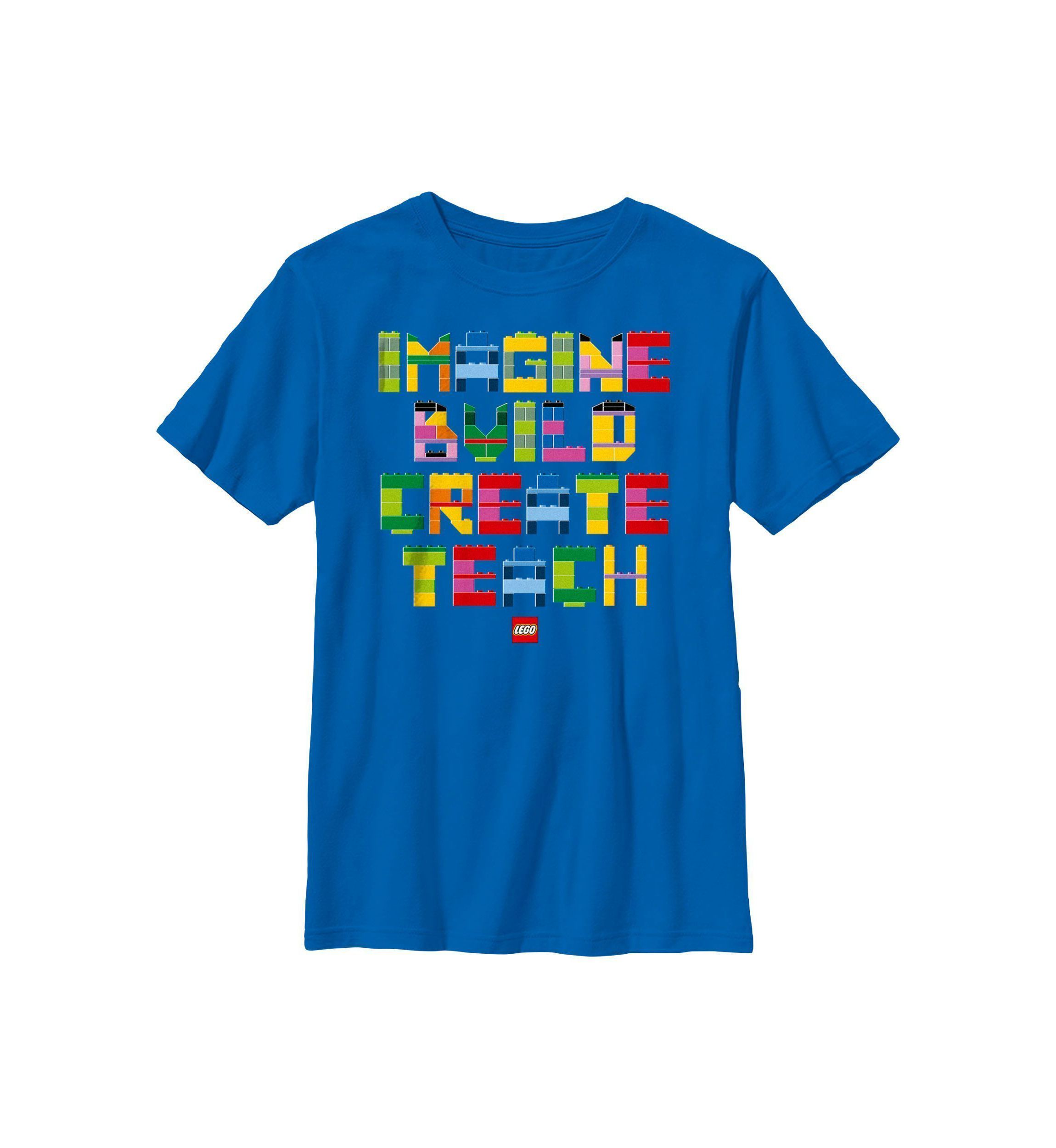 Imagine Build Create Teach Graphic T-Shirt