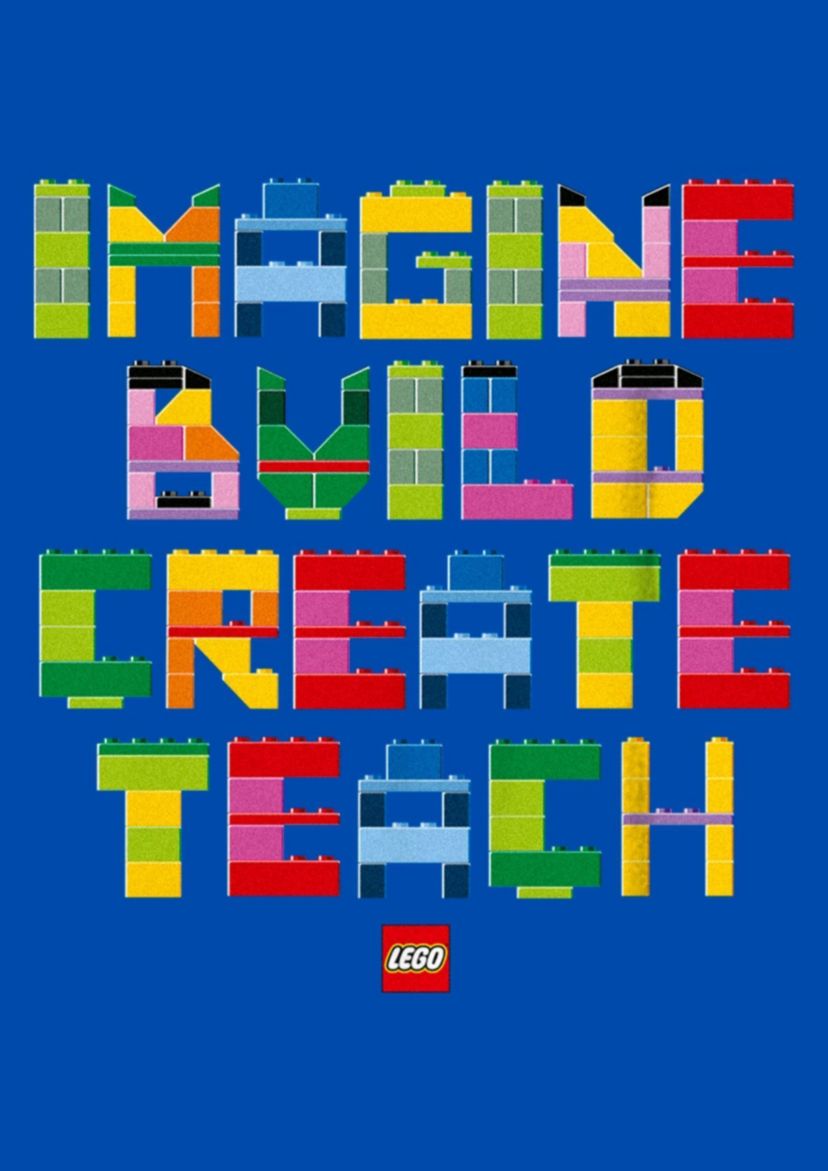 Imagine Build Create Teach Graphic T-Shirt