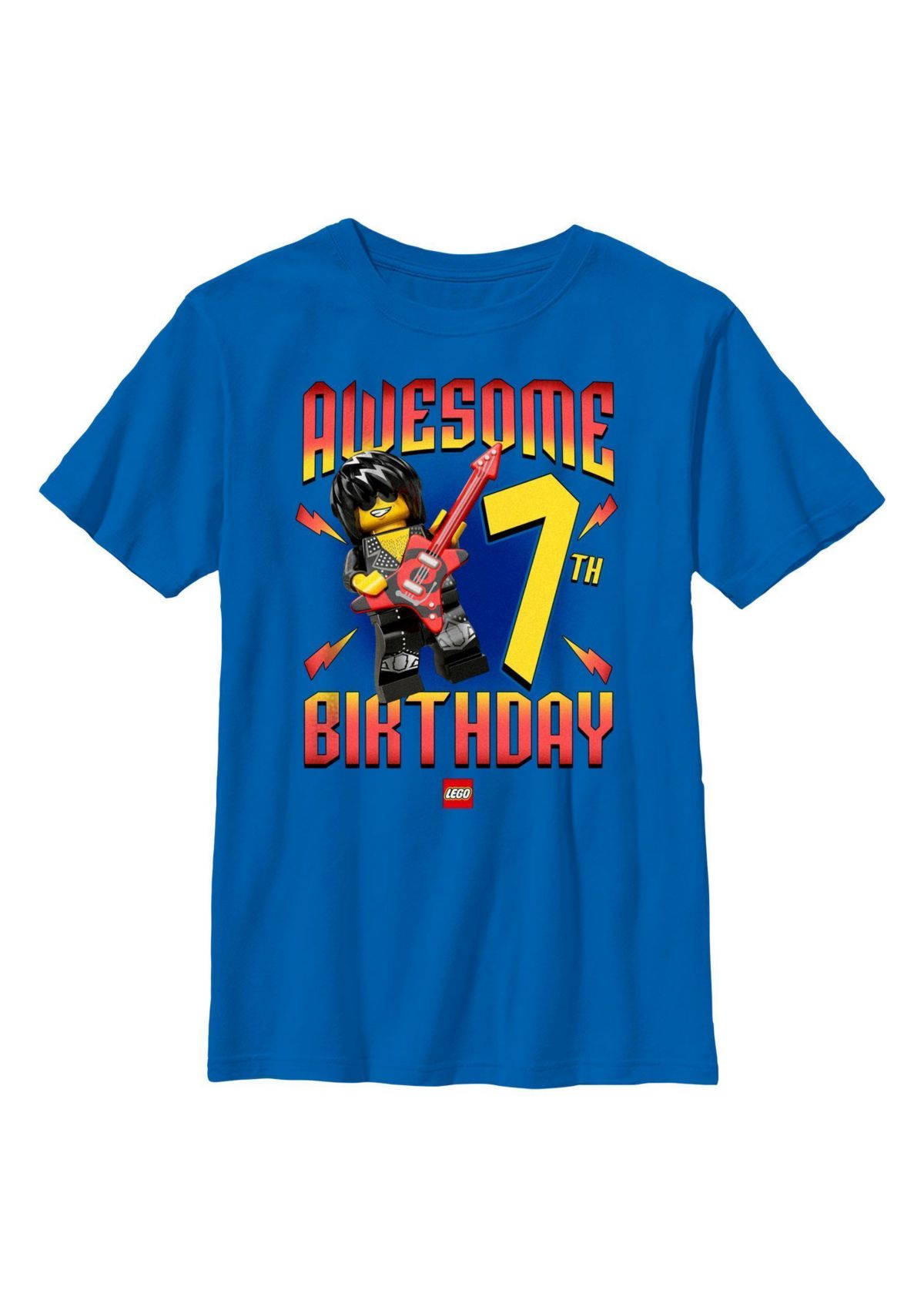 Awesome Lego Birthday 7 Graphic T-Shirt