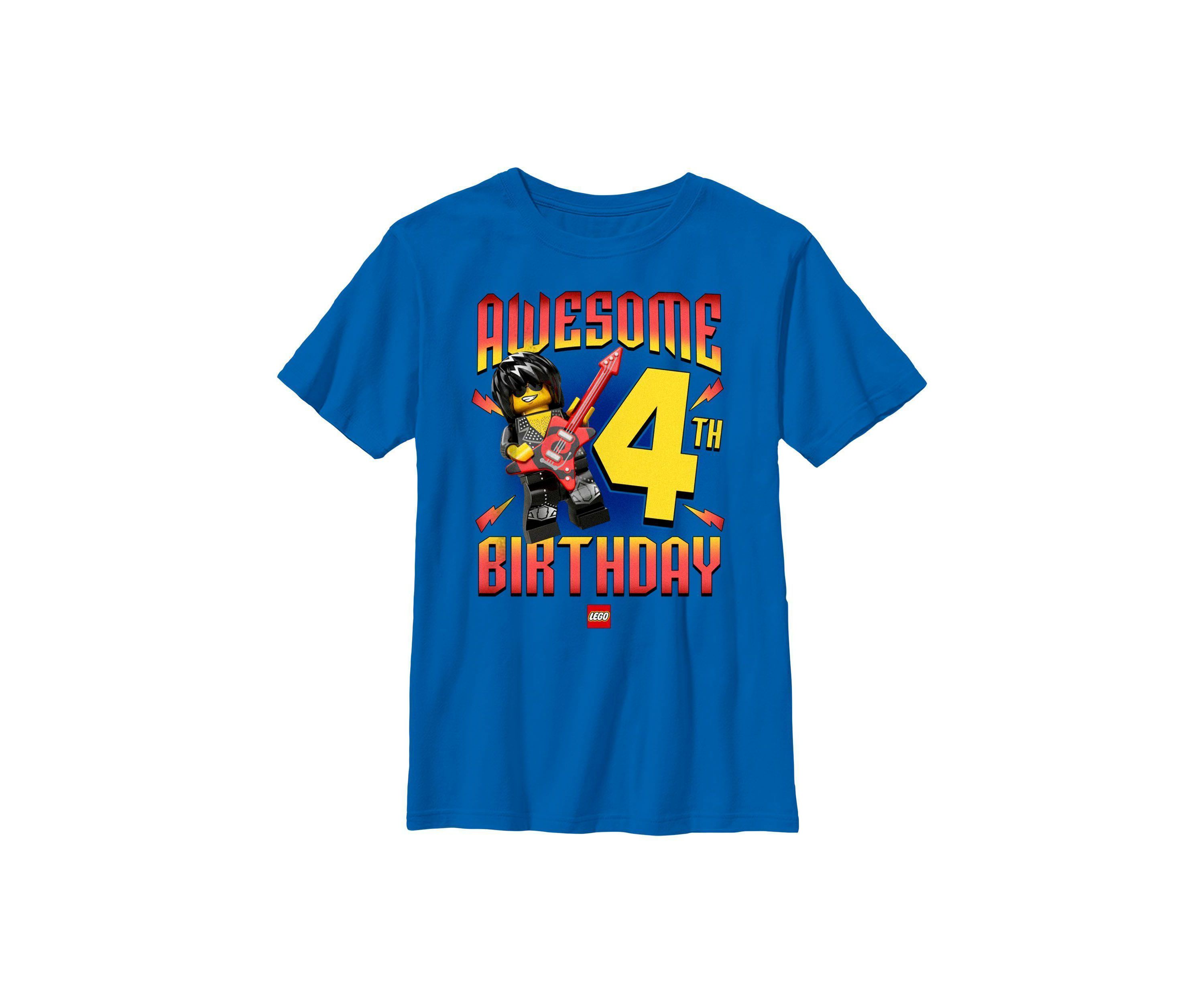 Awesome Lego Birthday 4 Graphic T-Shirt