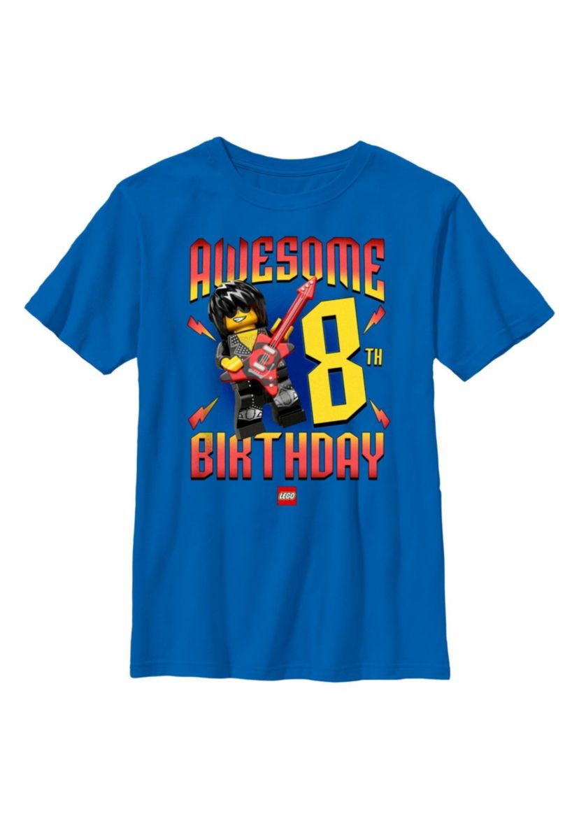 Awesome Lego Birthday 8 Graphic T-Shirt