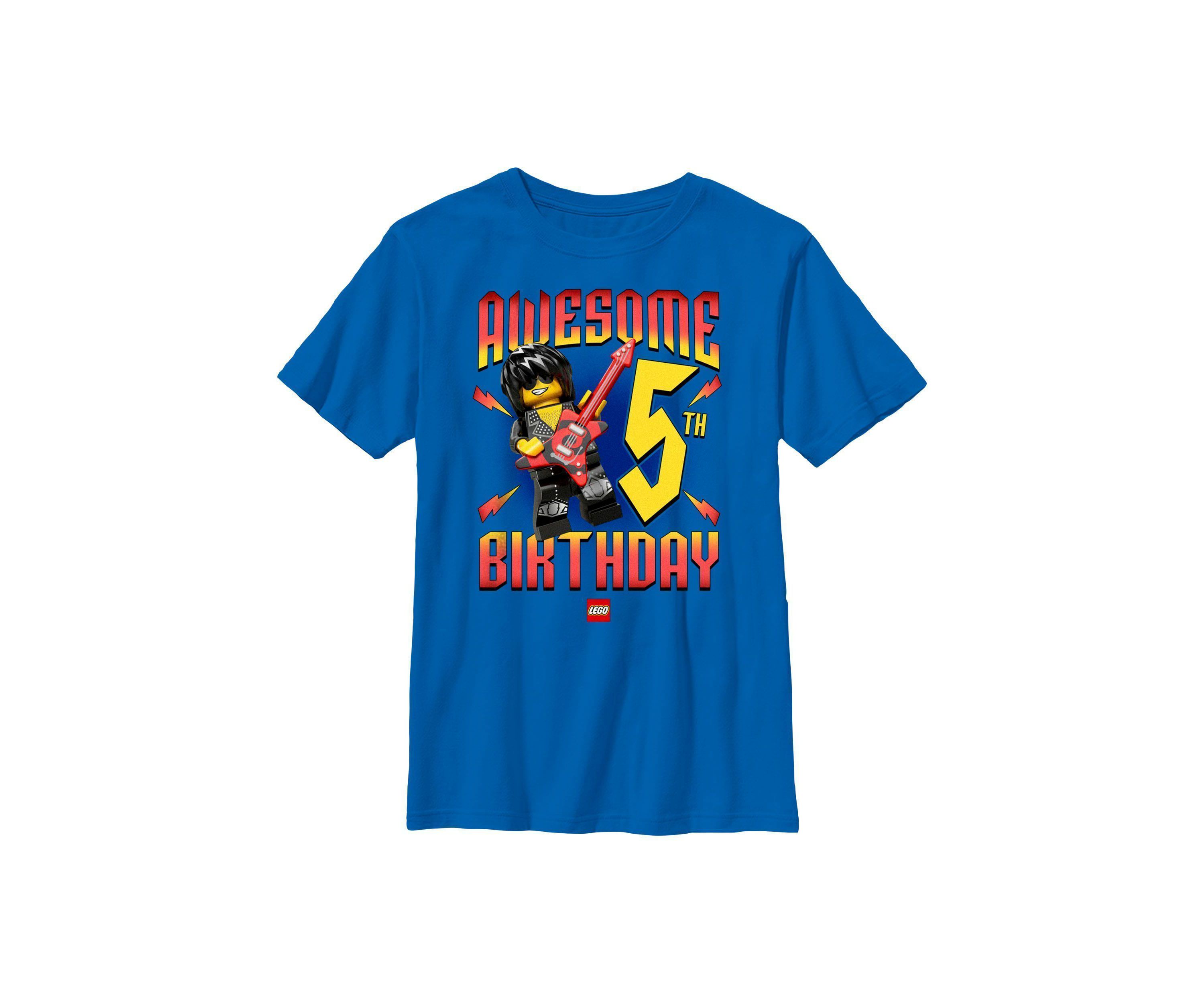 Awesome Lego Birthday 5 Graphic T-Shirt