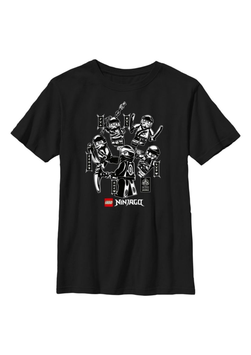 Ninja Group Graphic T-Shirt
