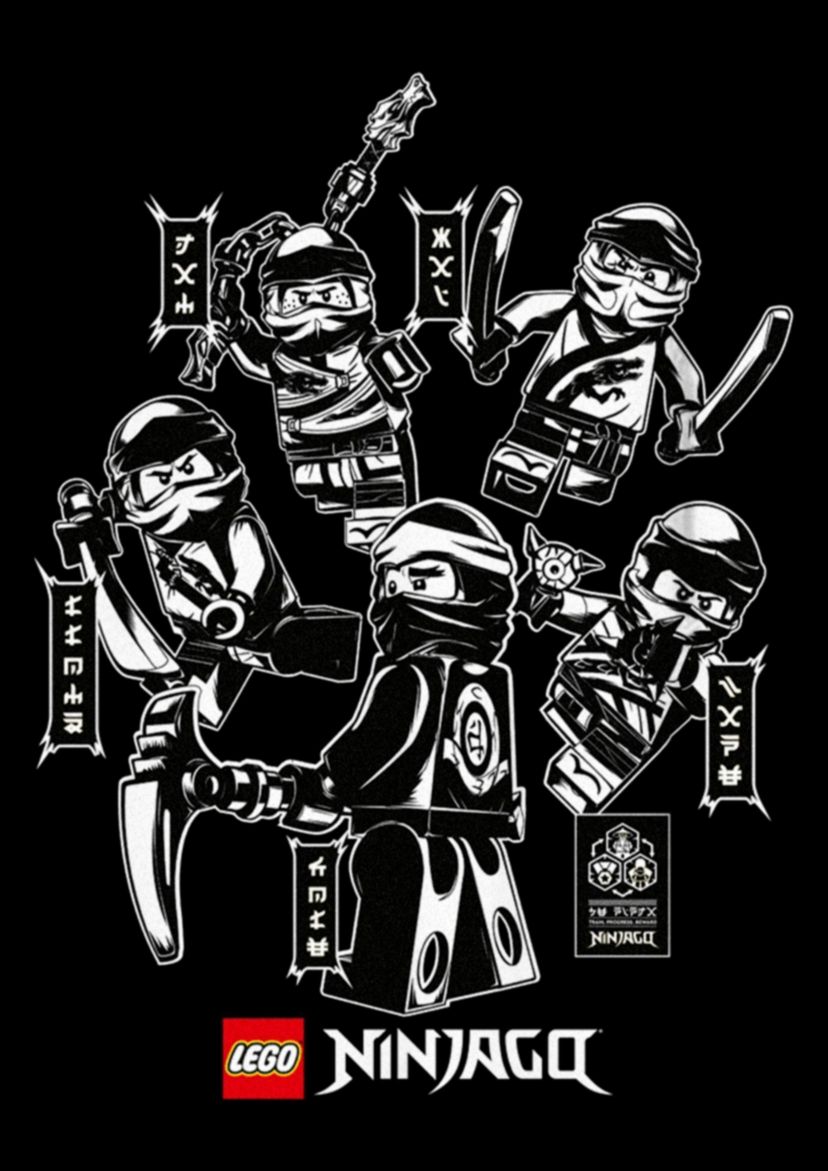 Ninja Group Graphic T-Shirt