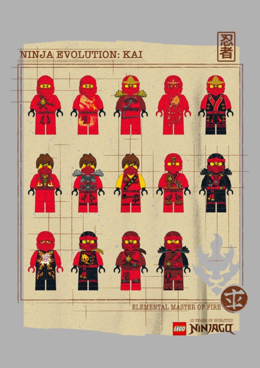 Ninja Evolution Graphic T-Shirt