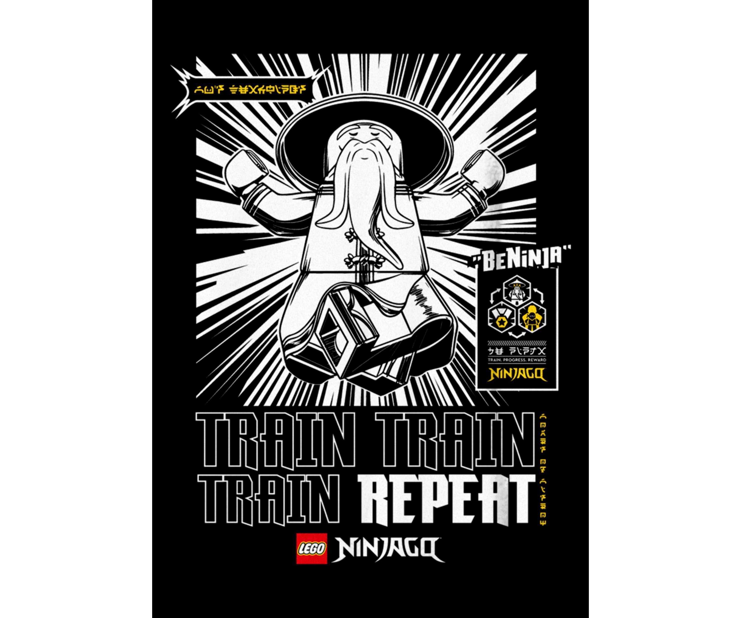 Train Repeat Graphic T-Shirt