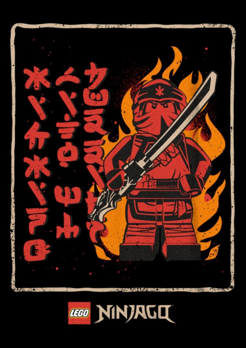 Fire Ninja Graphic T-Shirt