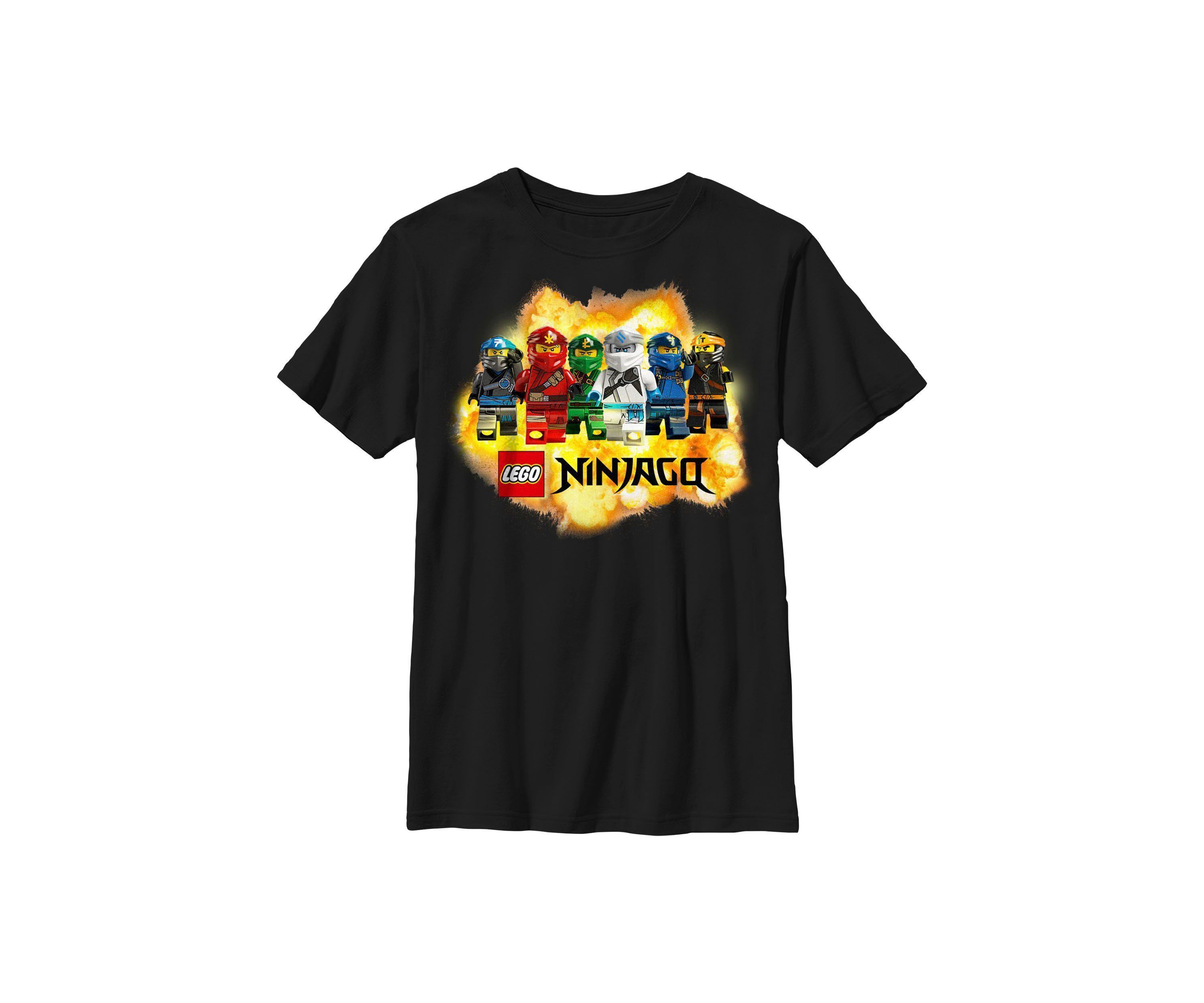 Ninja Explosion Graphic T-Shirt
