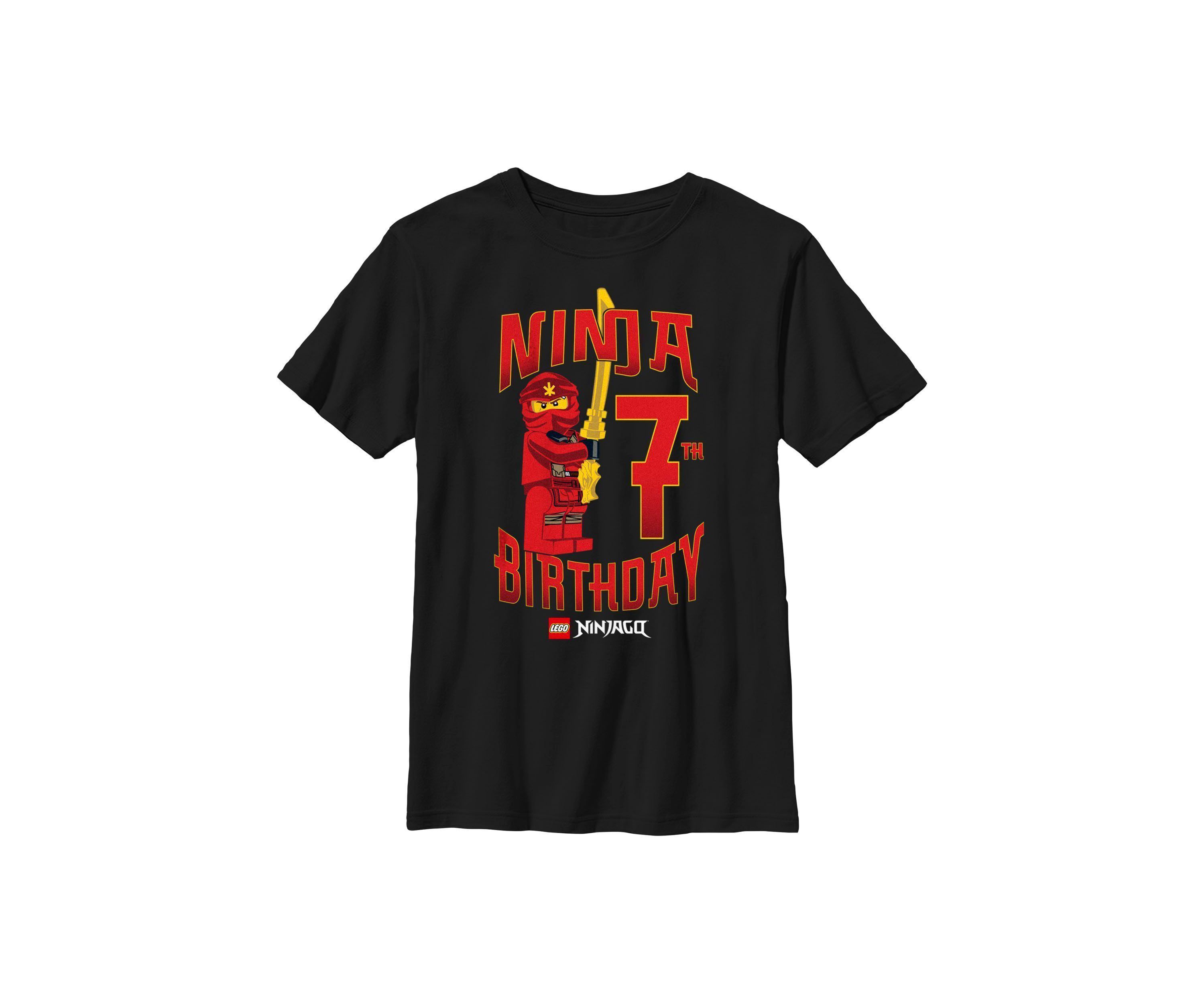 Ninja Birthday 7 Graphic T-Shirt
