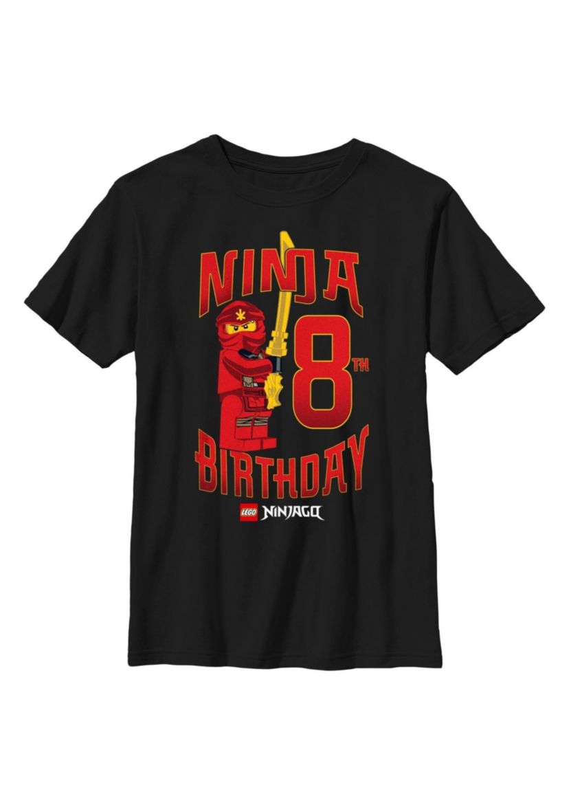 Ninja Birthday 8 Graphic T-Shirt