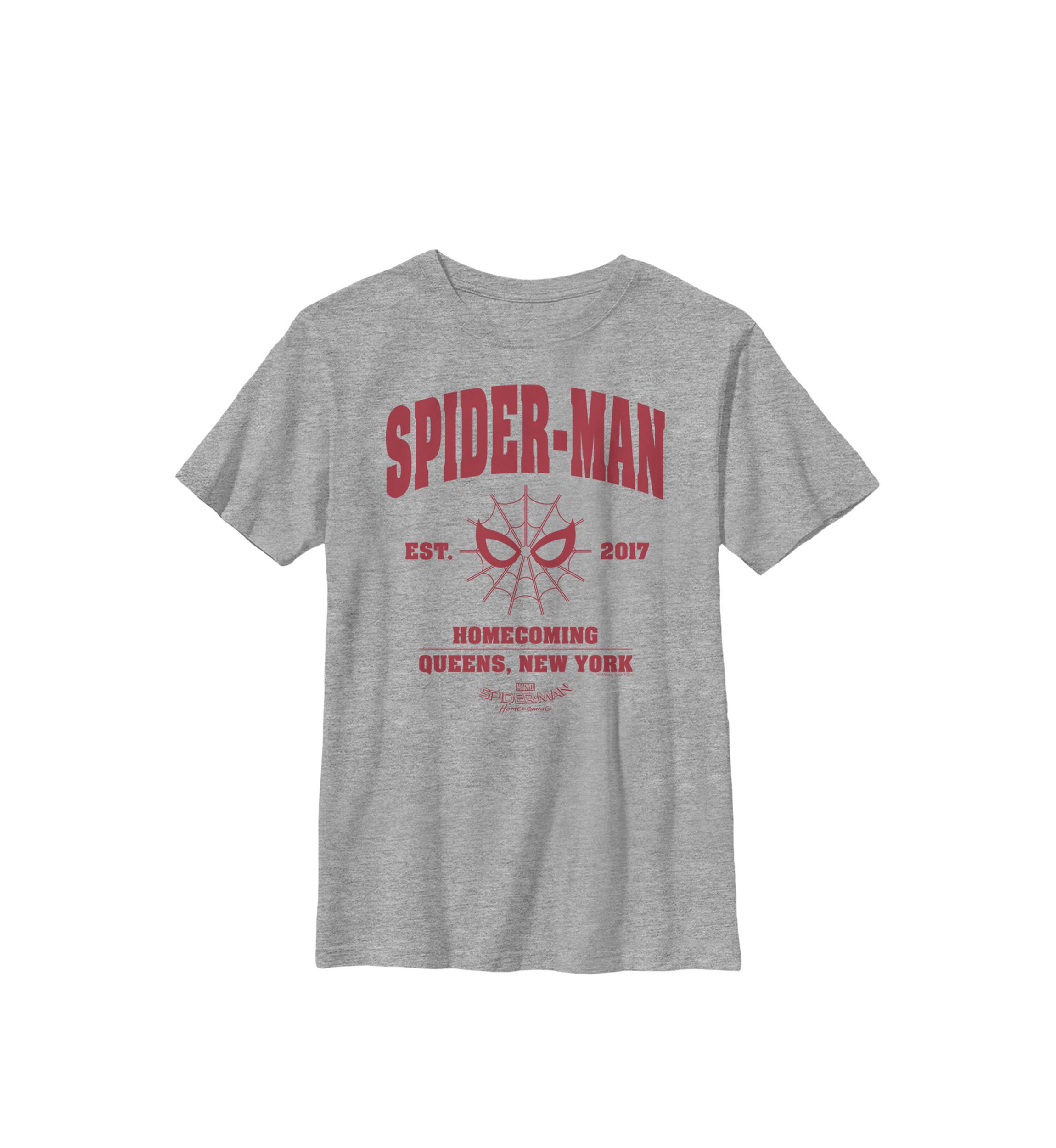Spider-Man Homecoming Collegiate Crew Graphic T-Shirt