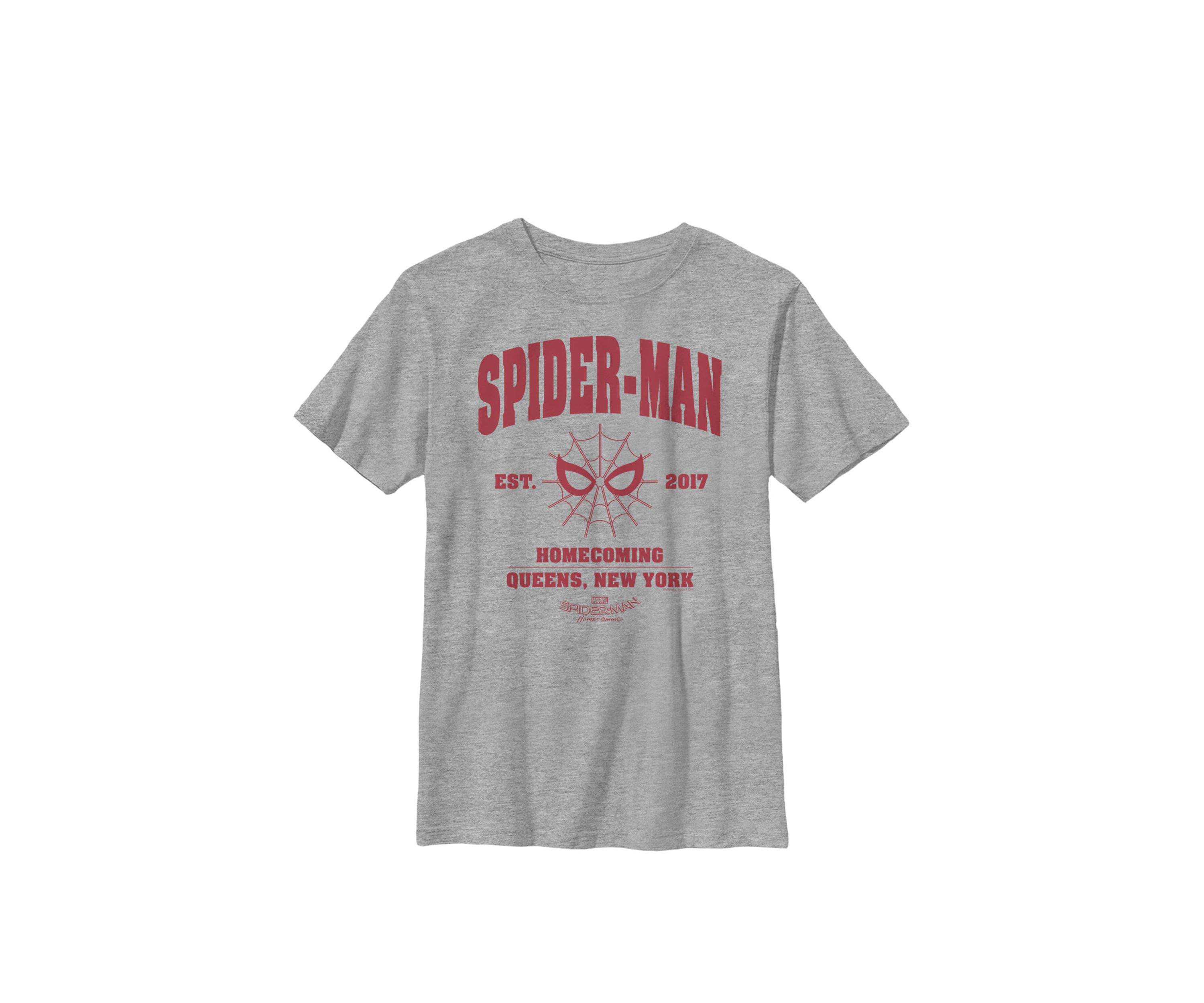 Spider-Man Homecoming Collegiate Crew Graphic T-Shirt
