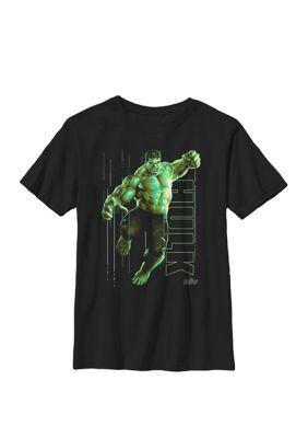 Marvel Kids Hulk Glow Graphic T-Shirt