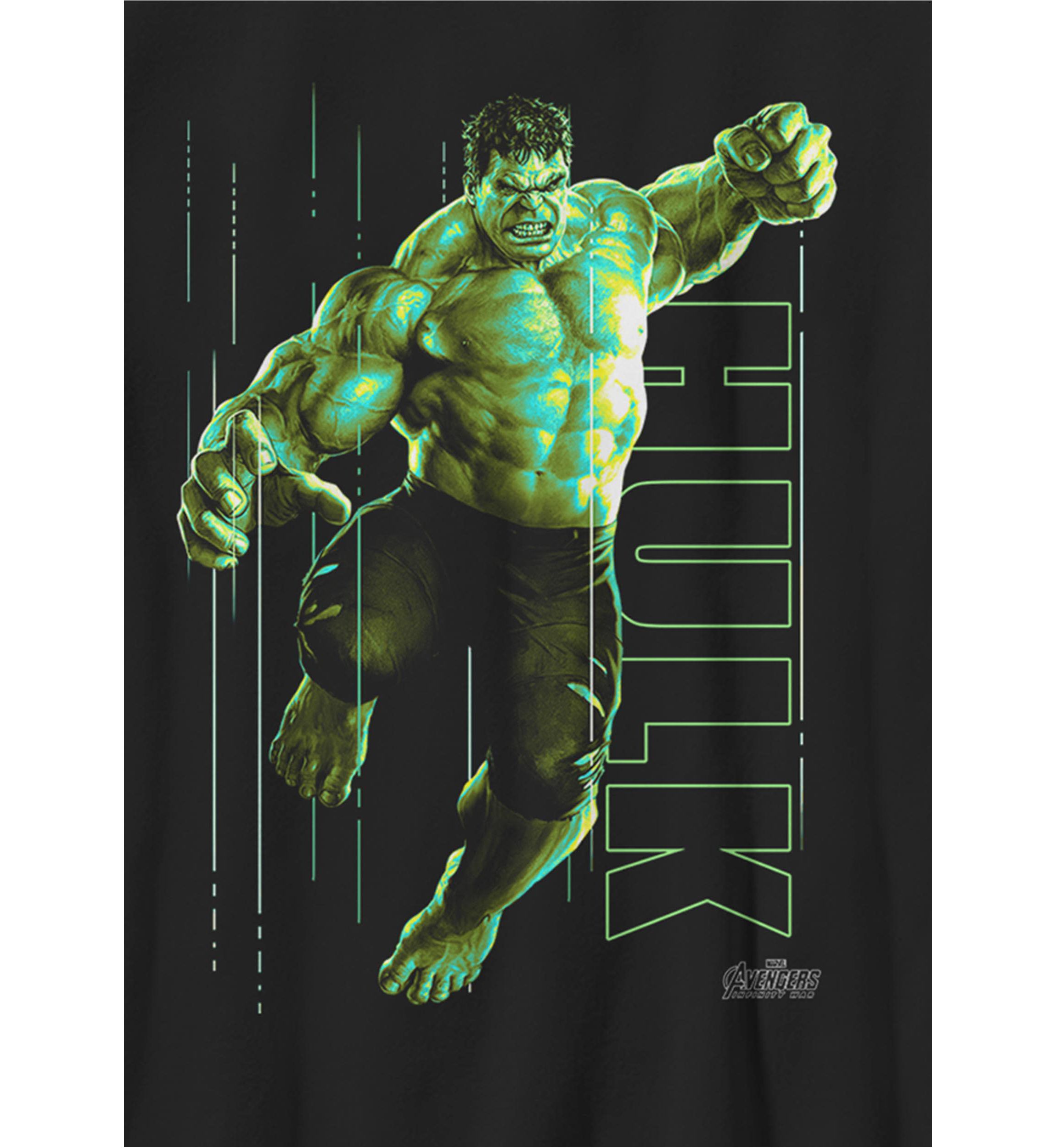 Hulk Glow Graphic T-Shirt