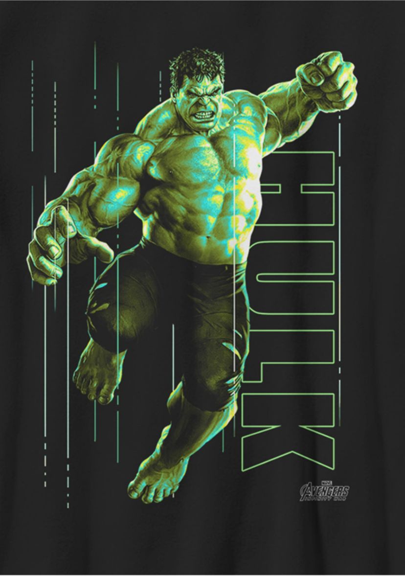 Hulk Glow Graphic T-Shirt