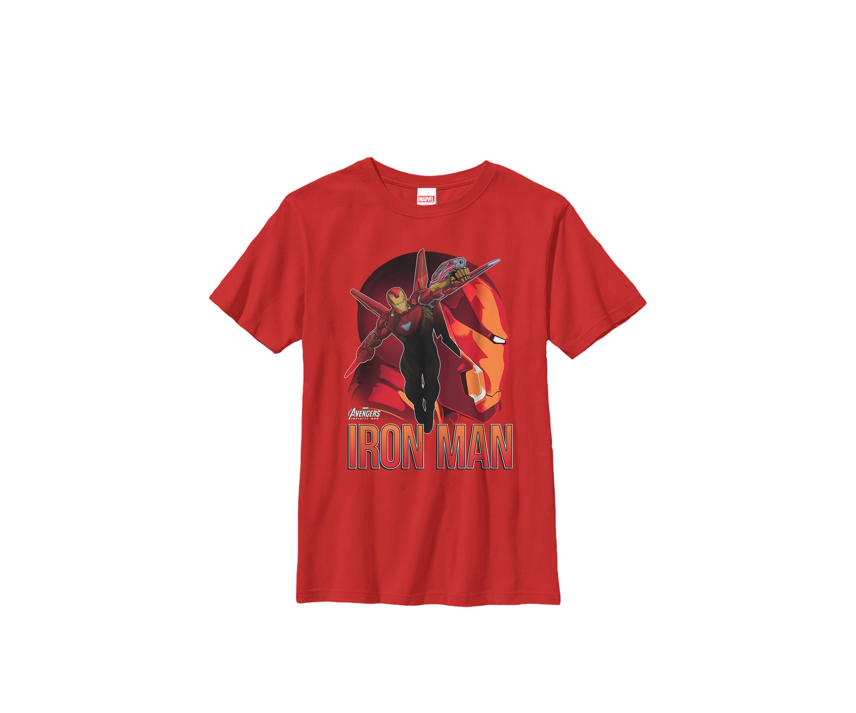  Infinity War Iron Man Profile Crew Graphic T-Shirt
