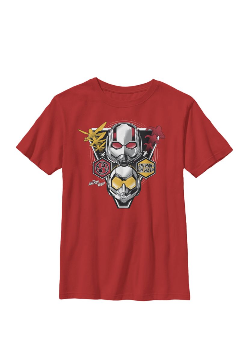 Ant-Man & The Wasp Triangular Badge Crew Graphic T-Shirt