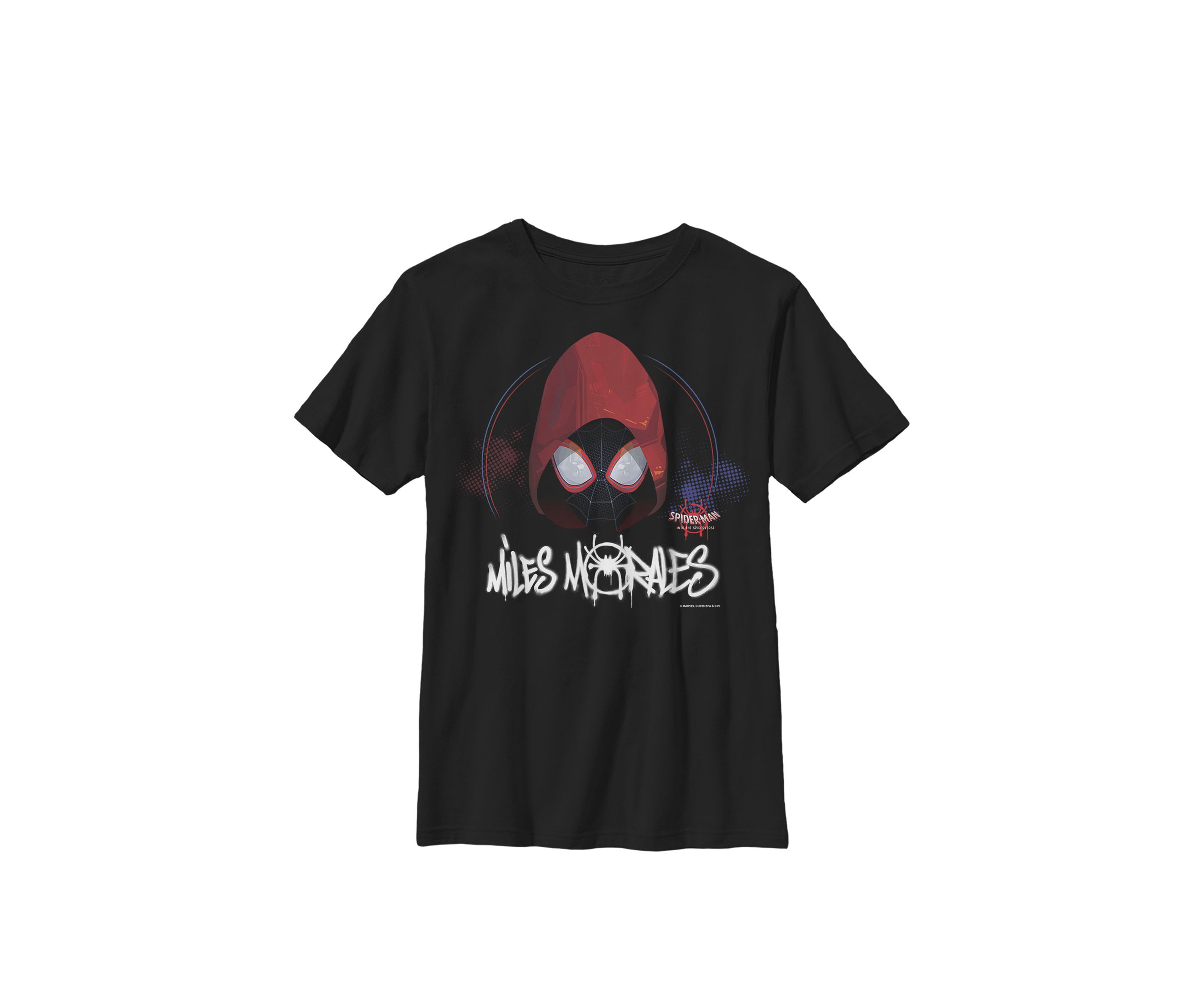 Spiderverse Spider-Man Red Hood Crew Graphic T-Shirt