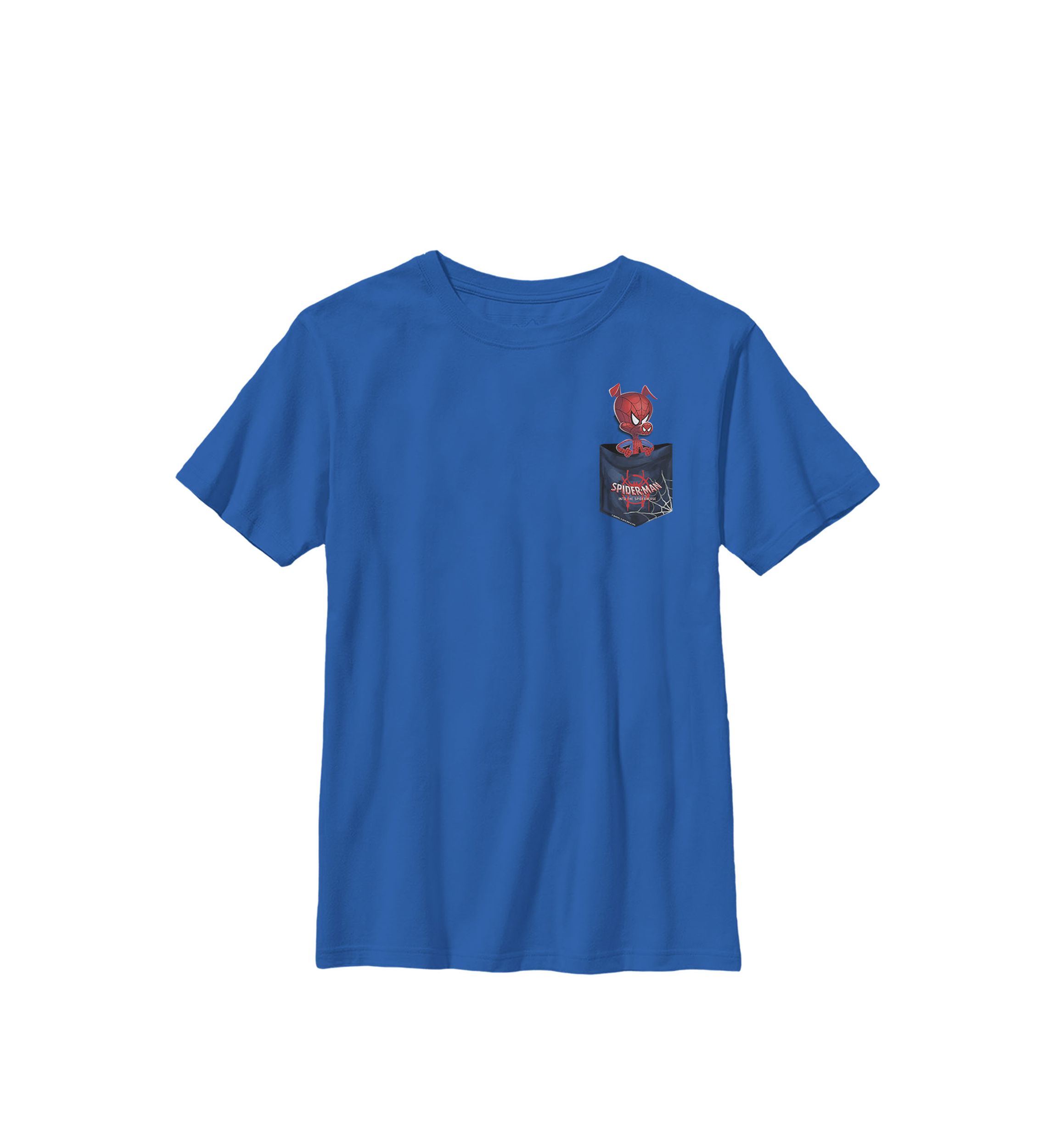  Spiderverse Spider-Ham Pocket Crew Graphic T-Shirt