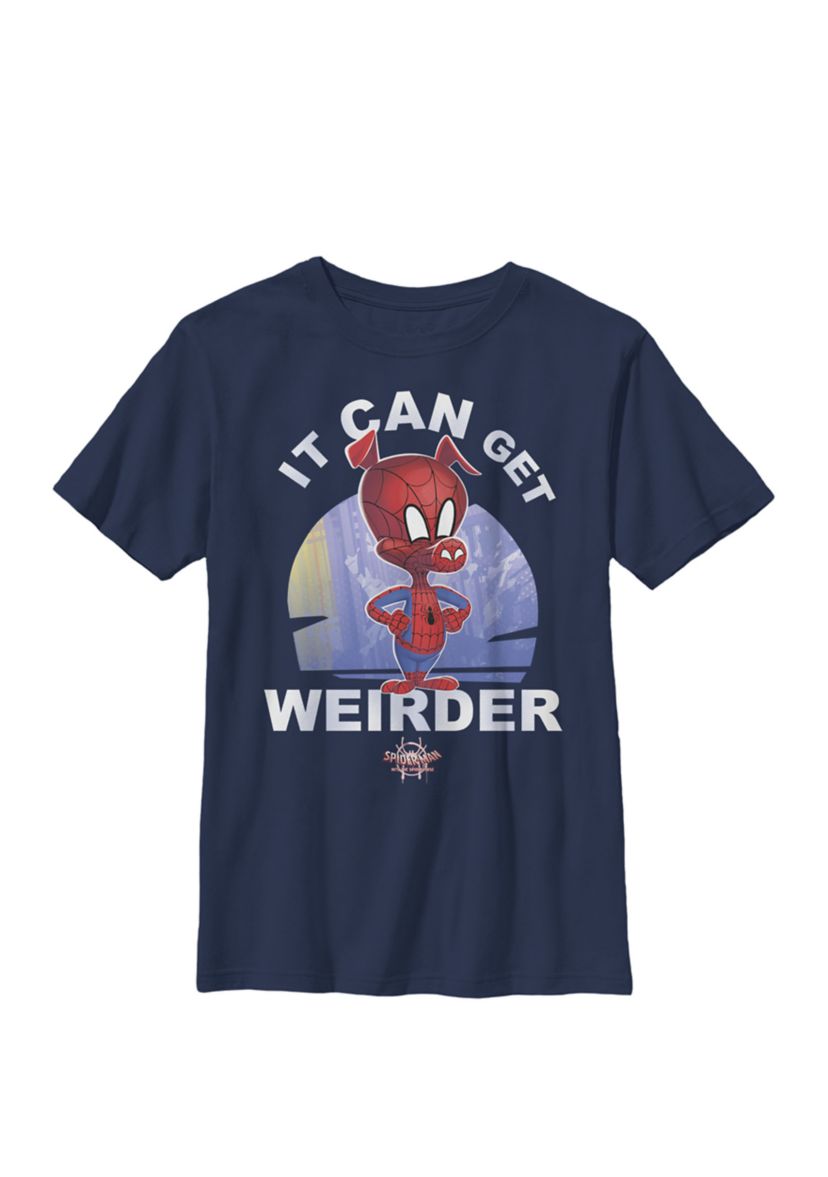  Spider-Man Spiderverse Spider-Ham Crew Graphic T-Shirt