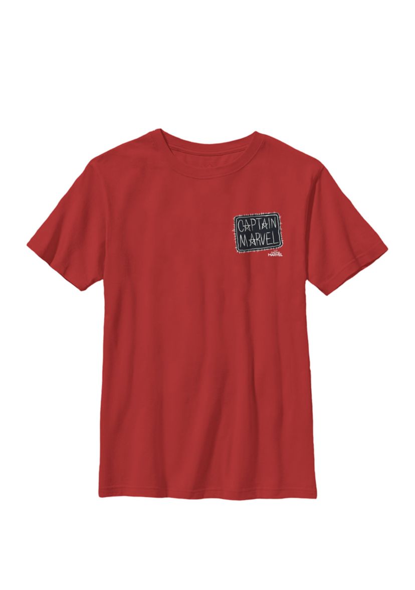 Captain Bold Tie Dye Movie Logo Crew Graphic T-Shirt