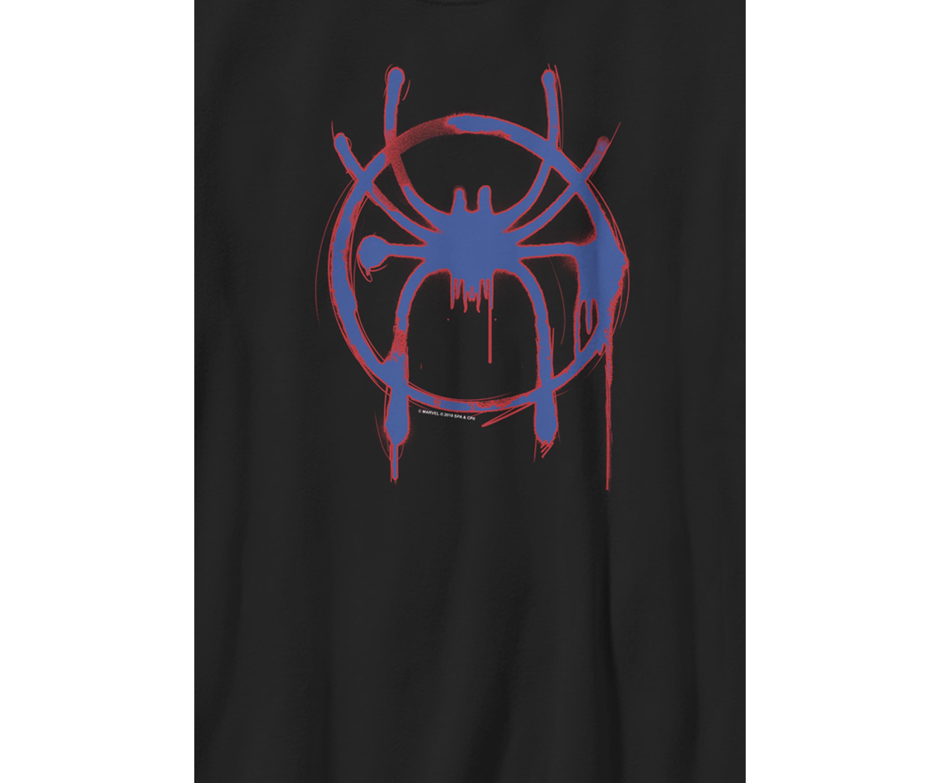 Red and Blue Graphic T-Shirt