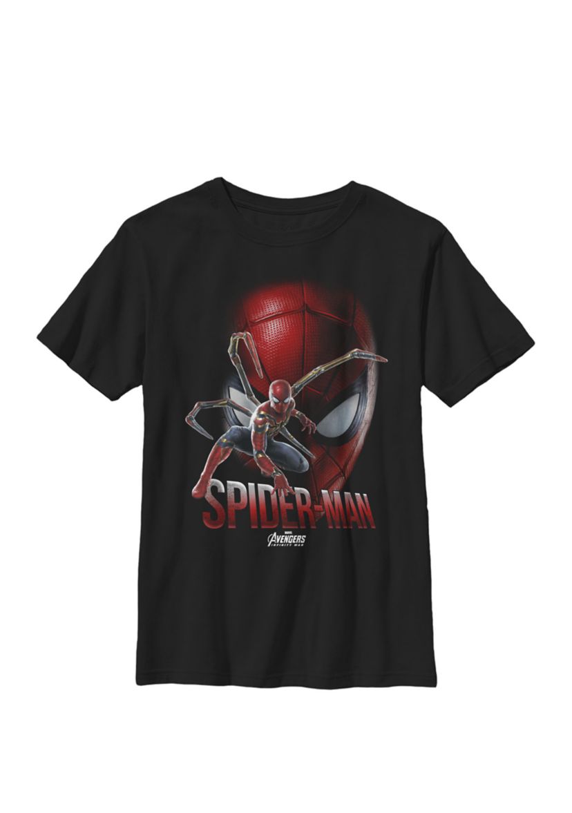 Boys 8-20 Infinity War Spider-Man Game Face Graphic T-Shirt 