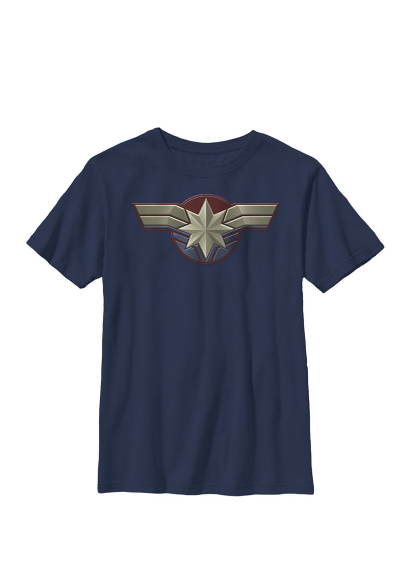 Boys 8-20 Captain Movie Chest Symbol Graphic T-Shirt