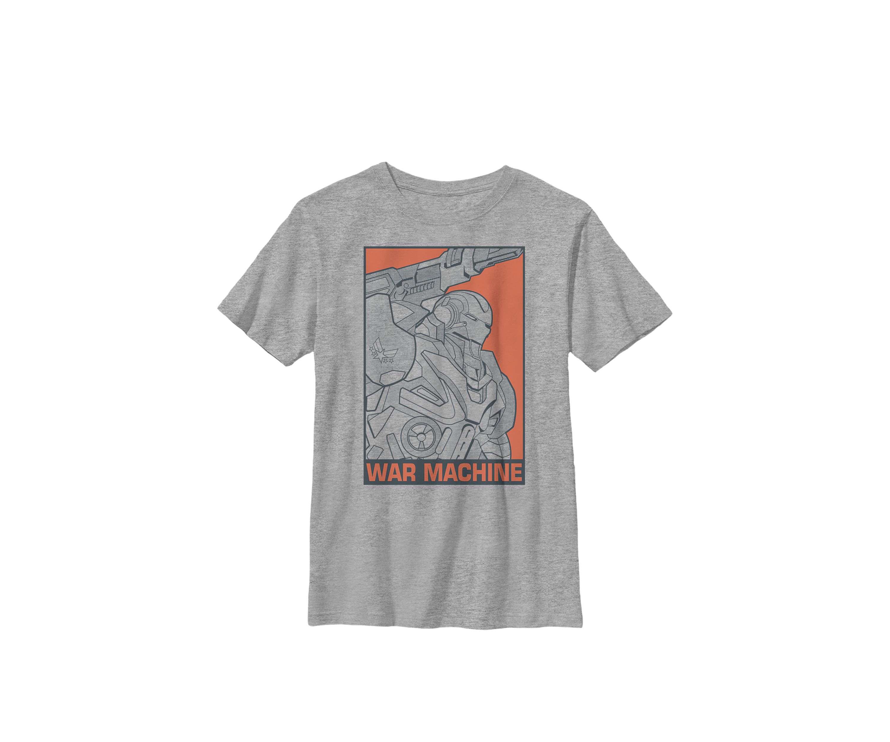 Boys 8-20 Avengers Endgame War Machine Pop Art Graphic T-Shirt