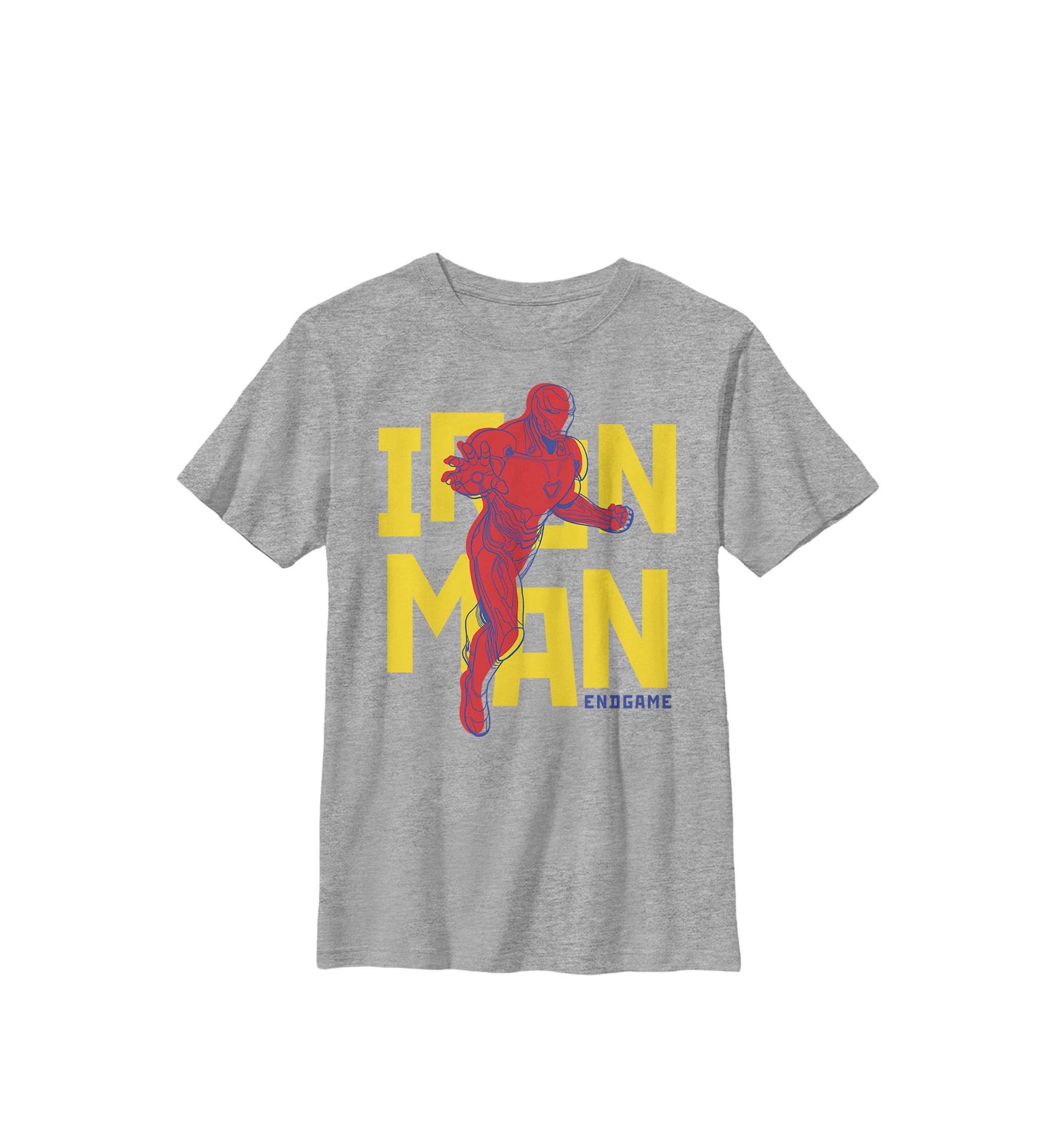 Boys 8-20 Endgame Iron Man Suit Bold Text Graphic T-Shirt
