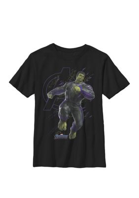 A Bugs Life Boys 8-20 Avengers Endgame Hulk Logo Graphic T-Shirt