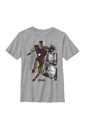 A Bugs Life Boys 8-20 Avengers Endgame Iron Man Panel Pose Graphic T-Shirt