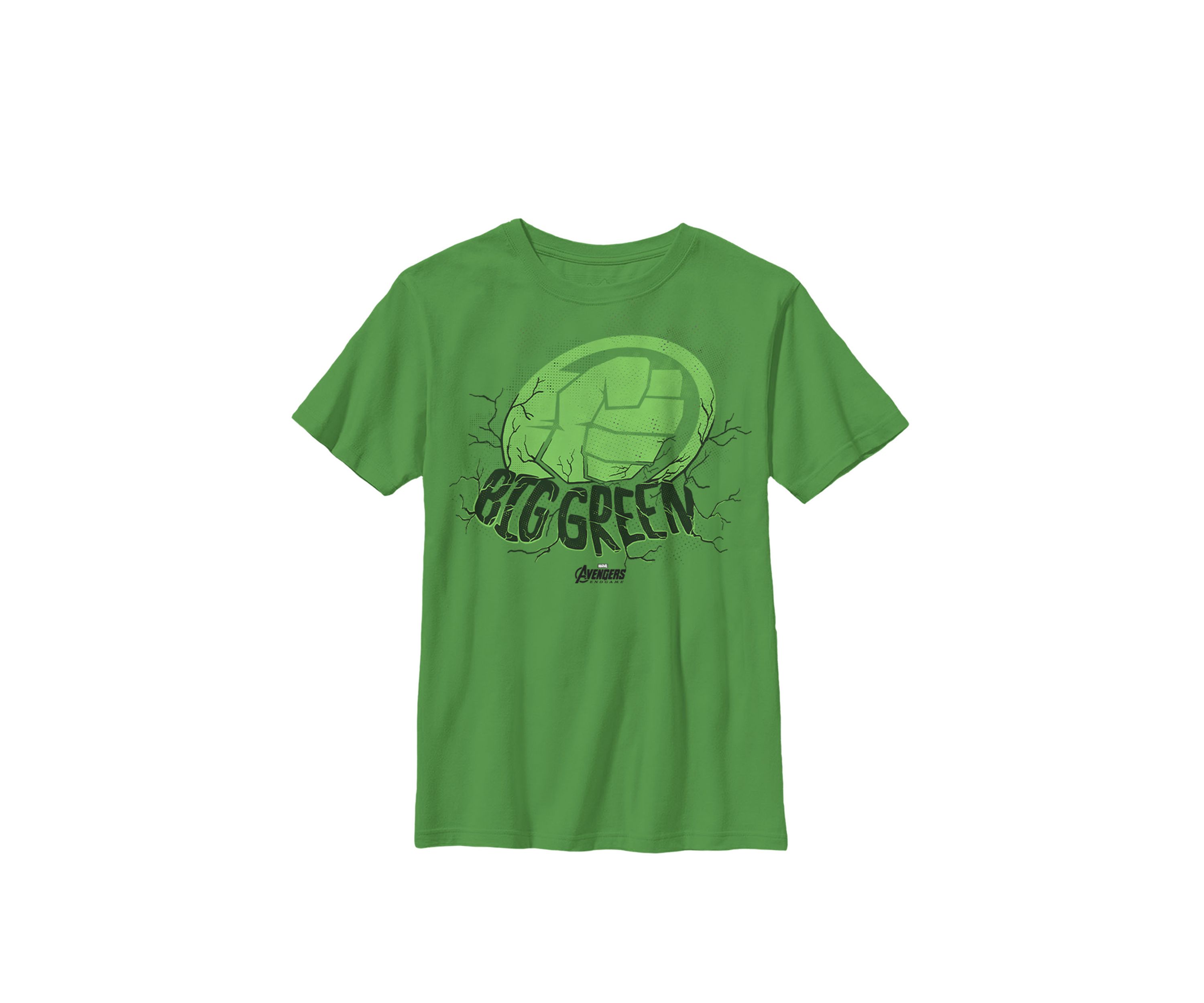 Boys 8-20 Avengers Endgame Hulk Big Green Stamp Graphic T-Shirt