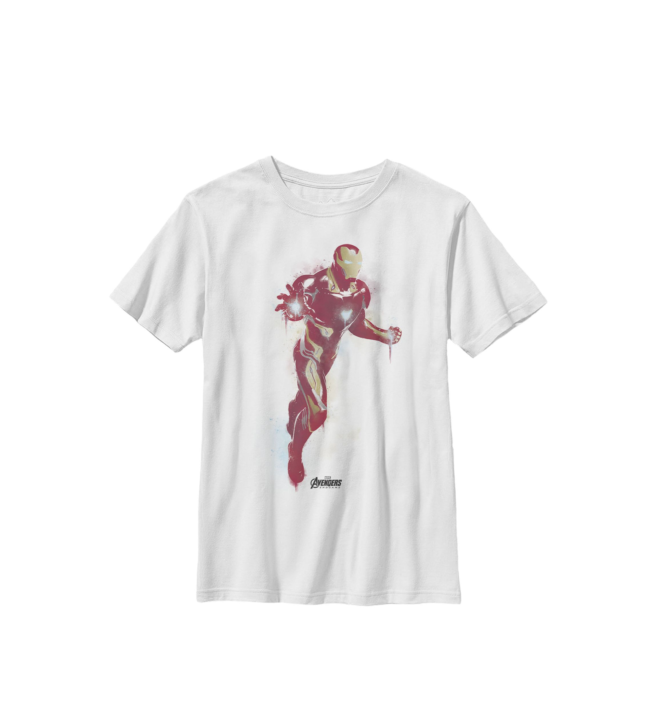 Boys 8-20 Avengers Endgame Iron Man Spray Paint Graphic T-Shirt   