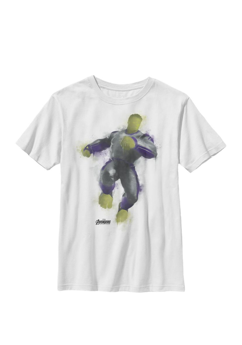 Boys 8-20 Avengers Endgame Hulk Spray Paint Pose Graphic T-Shirt