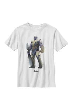 A Bugs Life Boys 8-20 Avengers Endgame Thanos Spray Paint Graphic T-Shirt