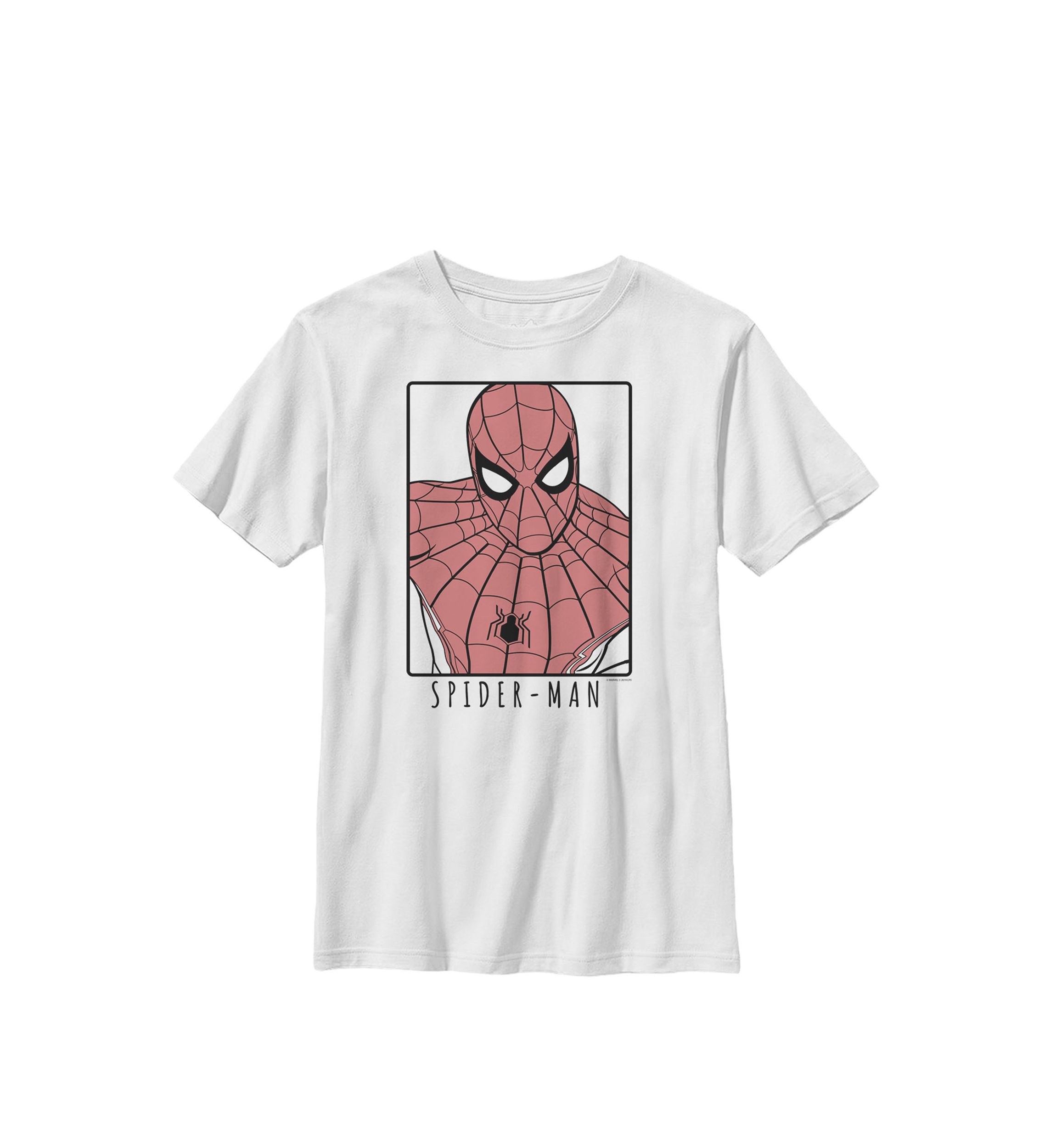 Boys 8-20 Spider-Man Far From Home Ornate Simple Poster Graphic T-Shirt