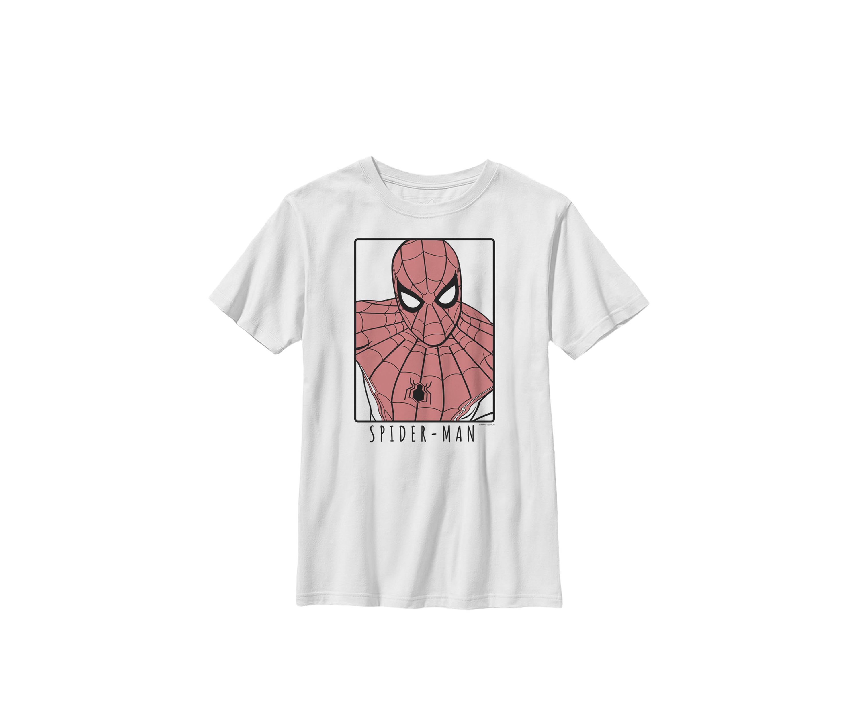 Boys 8-20 Spider-Man Far From Home Ornate Simple Poster Graphic T-Shirt
