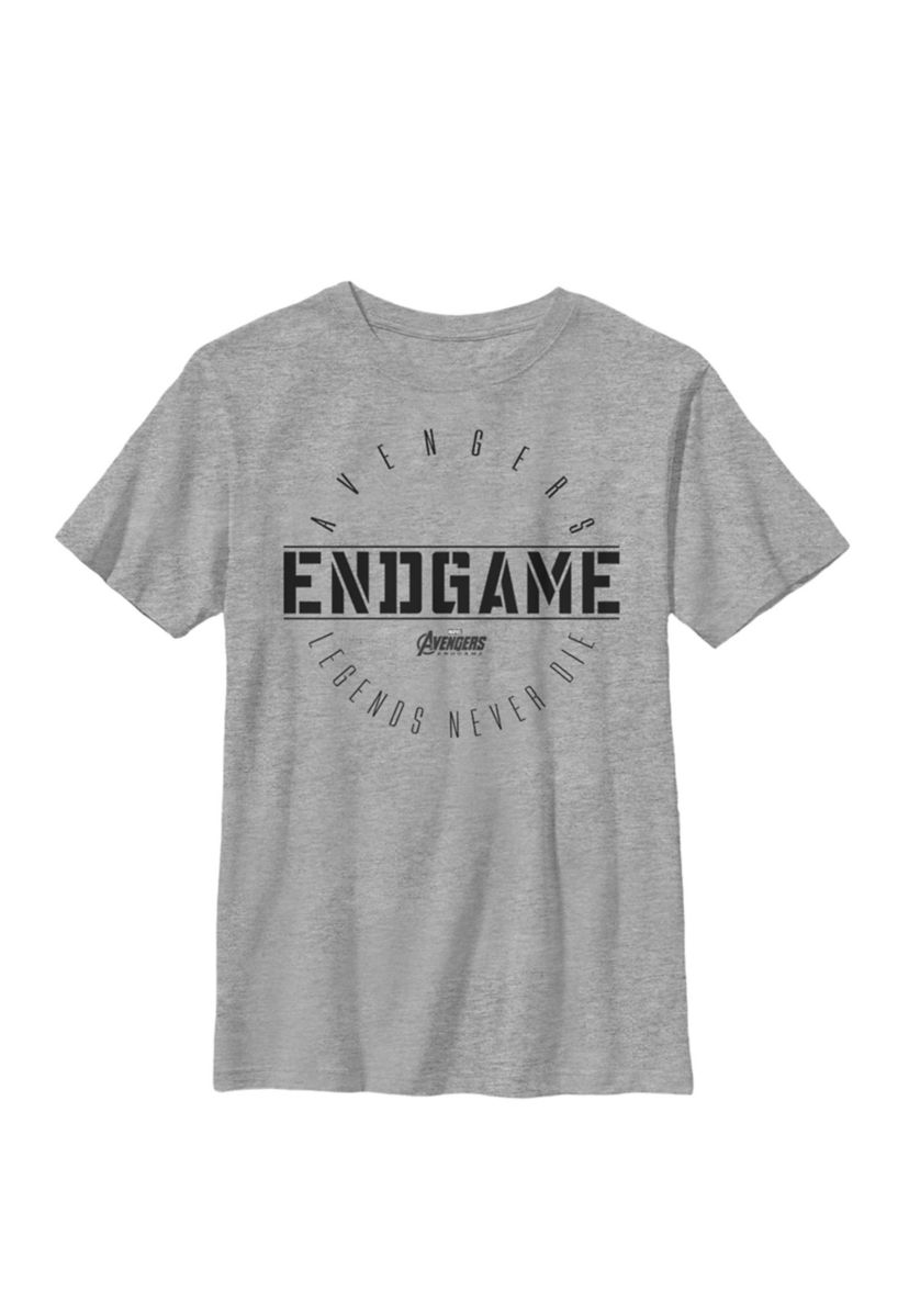 Boys 8-20 Avengers Endgame Circle Logo Graphic T-Shirt