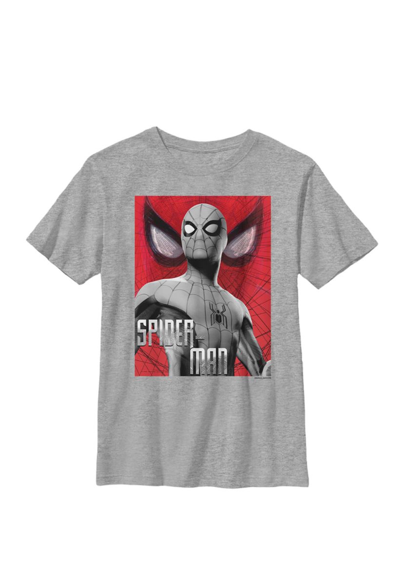 Boys 8-20  Spider-Man Far From Home Ornate Poster Graphic T-Shirt 