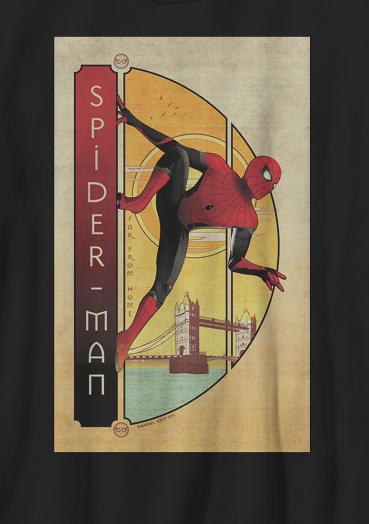 Spider-Man Bridge Graphic T-Shirt