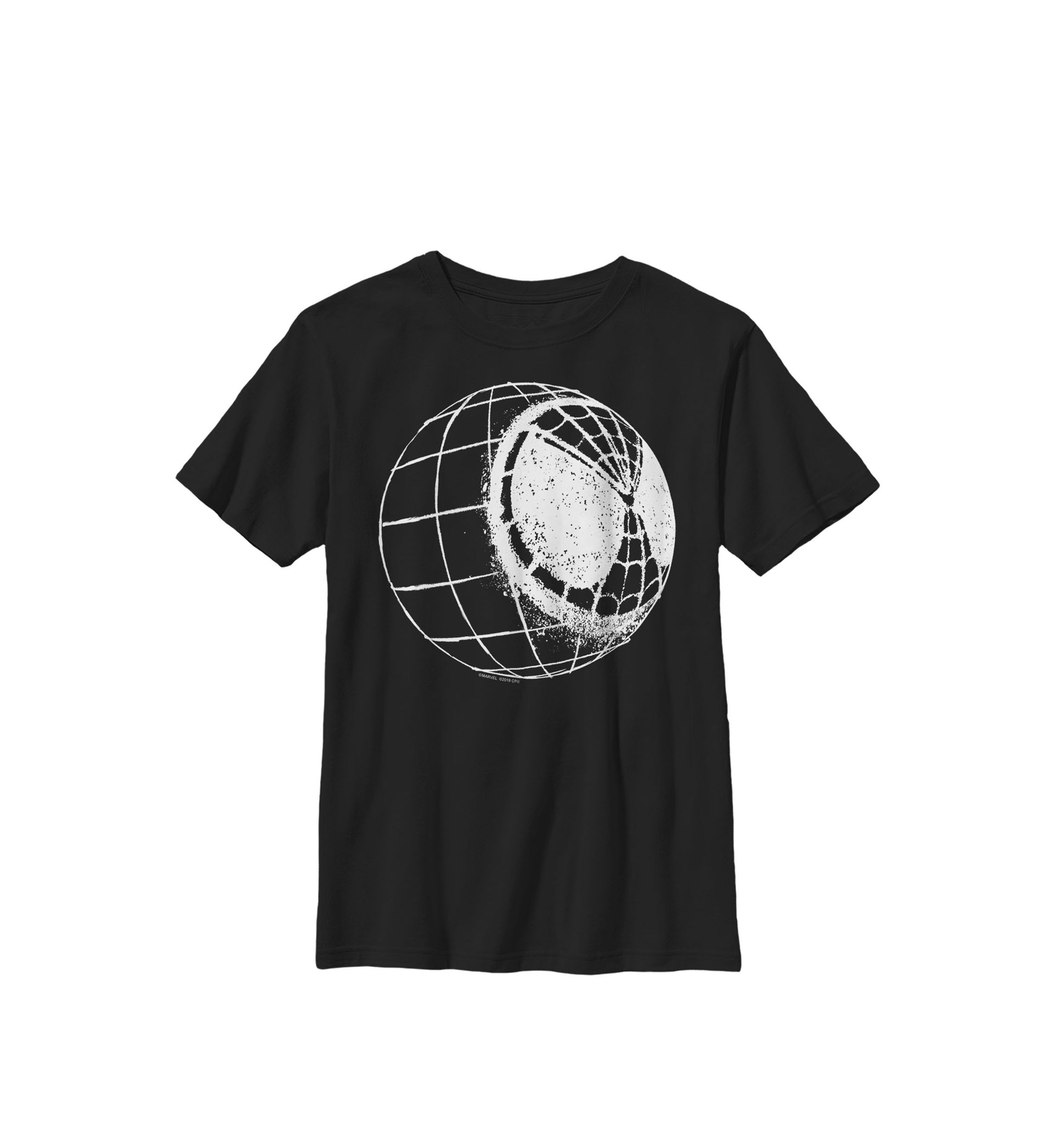Boys 8-20 Spider-Man Far From Home Mask Globe Stencil Graphic T-Shirt 