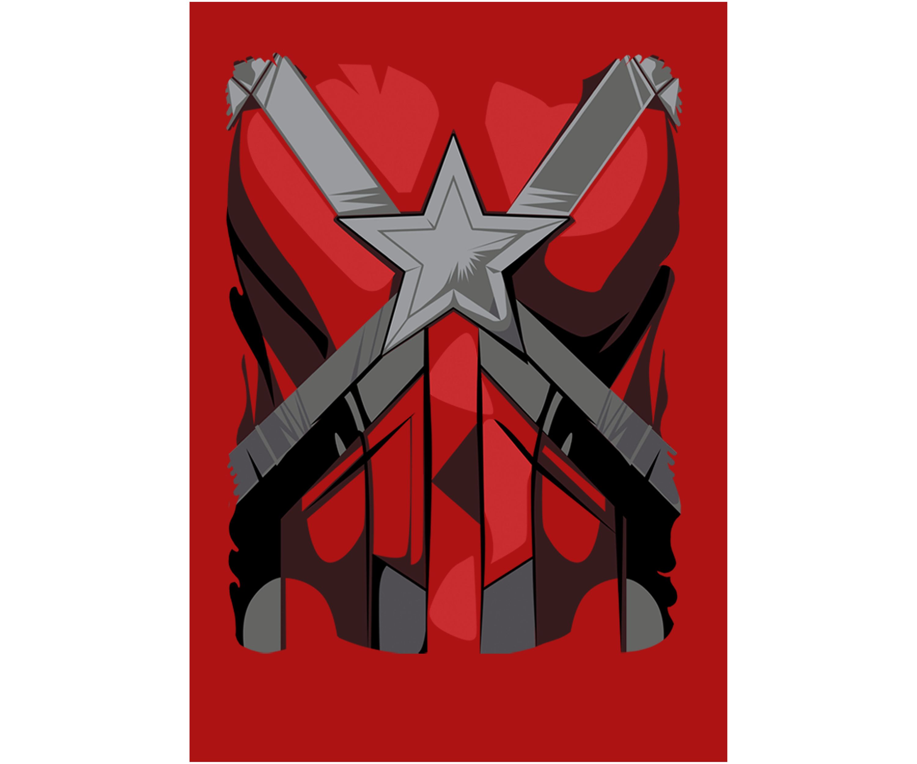 Boys 4-7 Red Guardian Costume Graphic T-Shirt