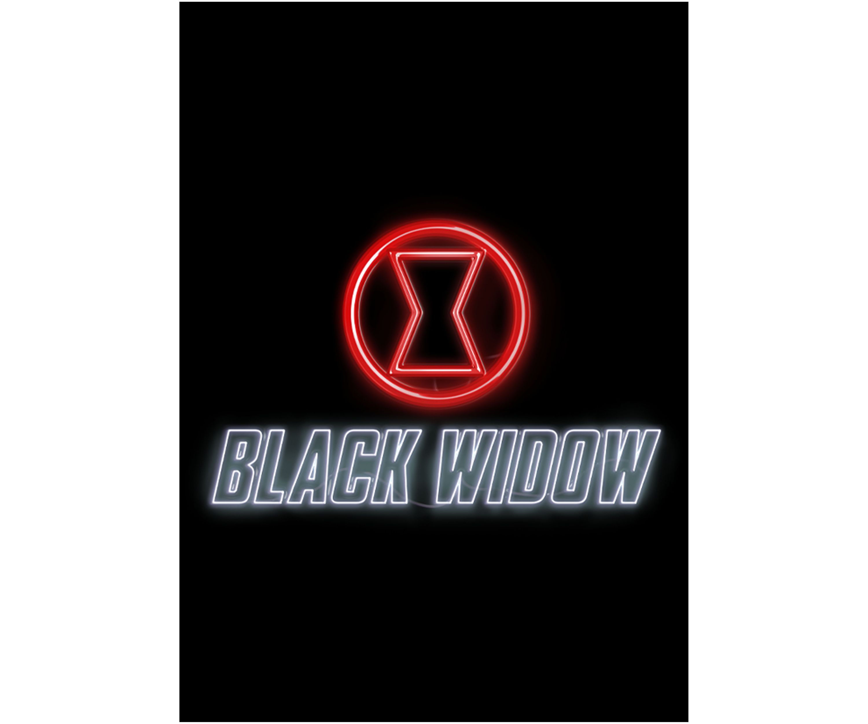 Boys 4-7 Black Widow Neon Graphic T-Shirt