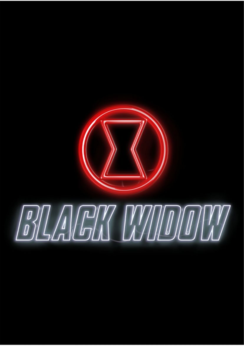 Boys 4-7 Black Widow Neon Graphic T-Shirt