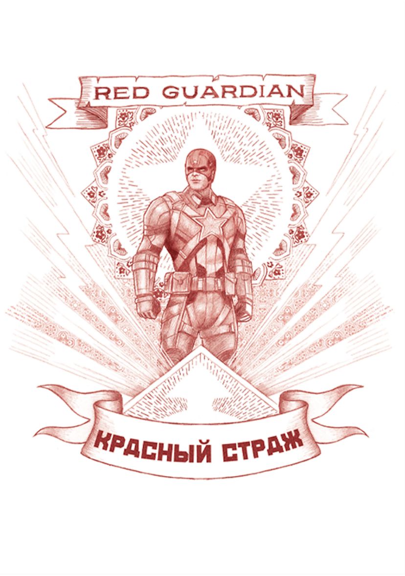 Boys 4-7 Guardian of Red Graphic T-Shirt