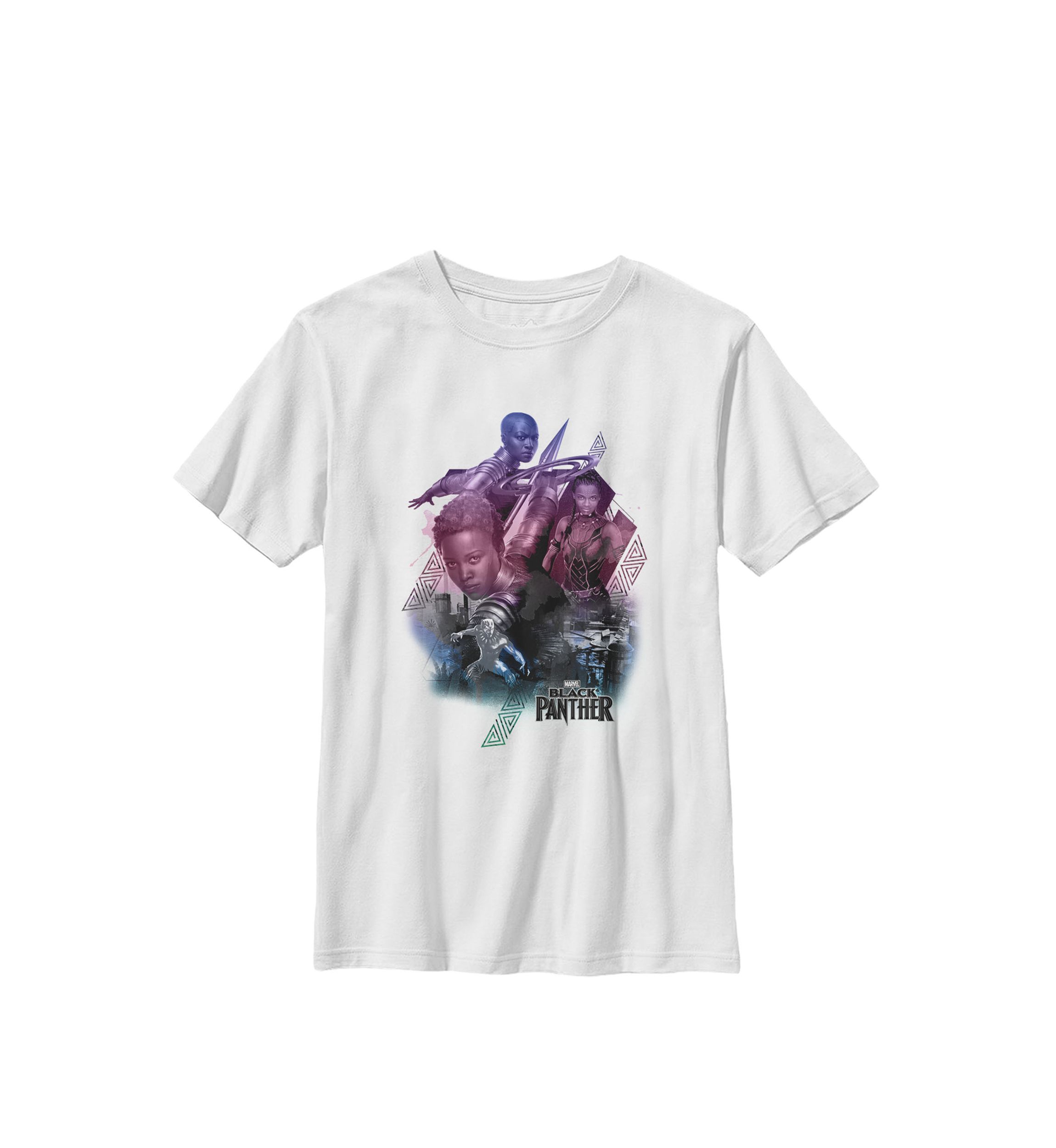 Boys 8-20 Black Panther Movie Heroine Poses Graphic T-Shirt 