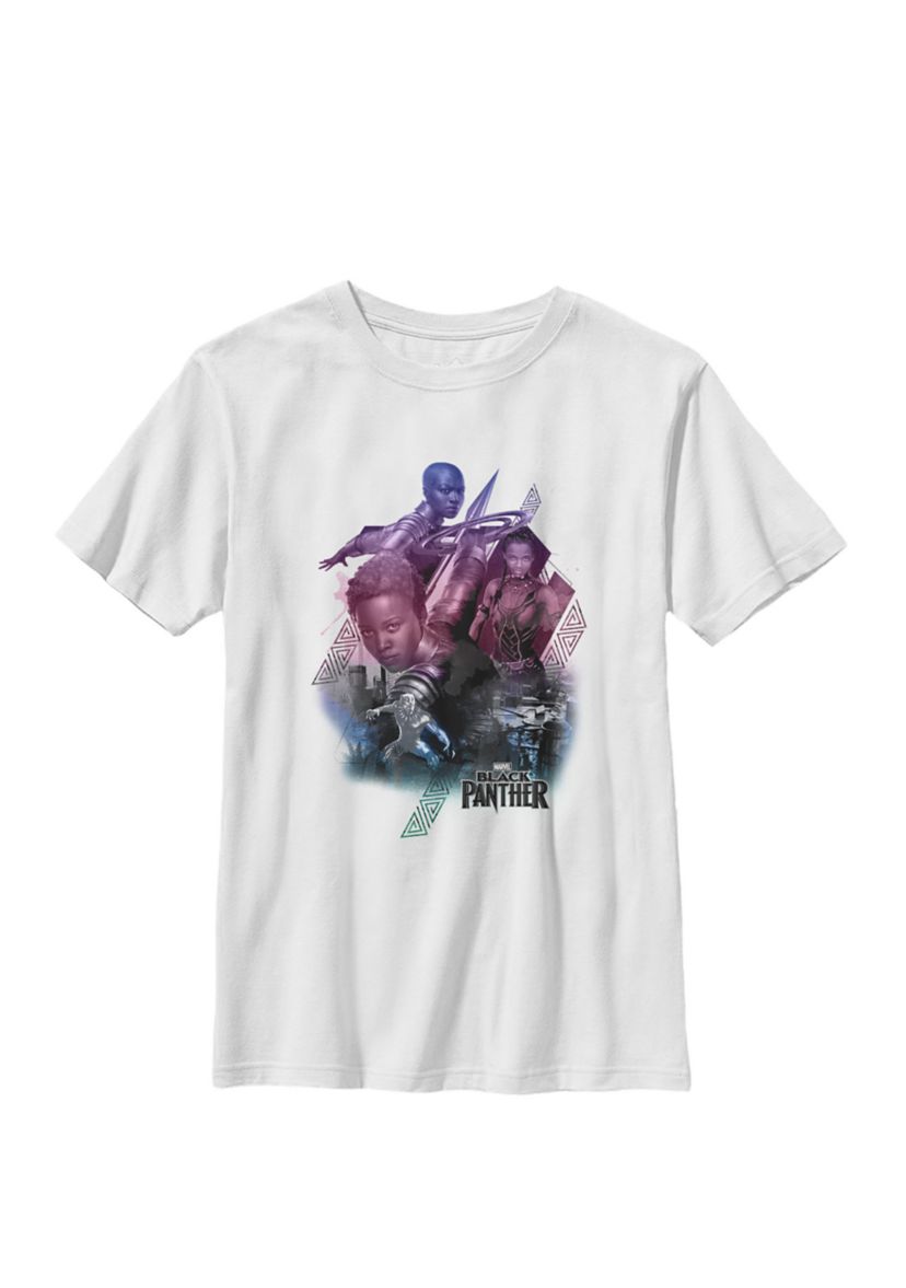 Boys 8-20 Black Panther Movie Heroine Poses Graphic T-Shirt 