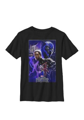 Marvel Kids Panther Light Graphic T-Shirt